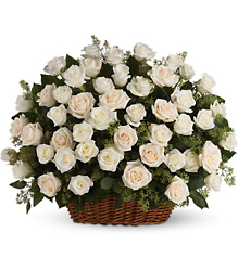 Bountiful Rose Basket from Martinsville Florist, flower shop in Martinsville, NJ